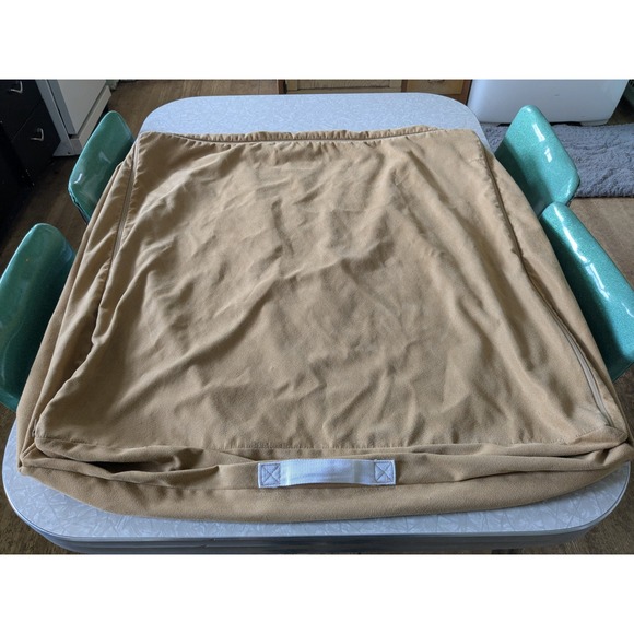 Nugget Play Couch Full Cover Set Sandcastle Tan Neutral - Picture 2 of 5